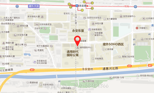 德润大厦地图